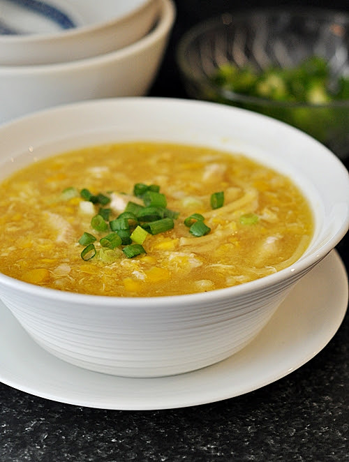 Asian Chicken, Corn & Noodle Soup - Fuss Free Cooking