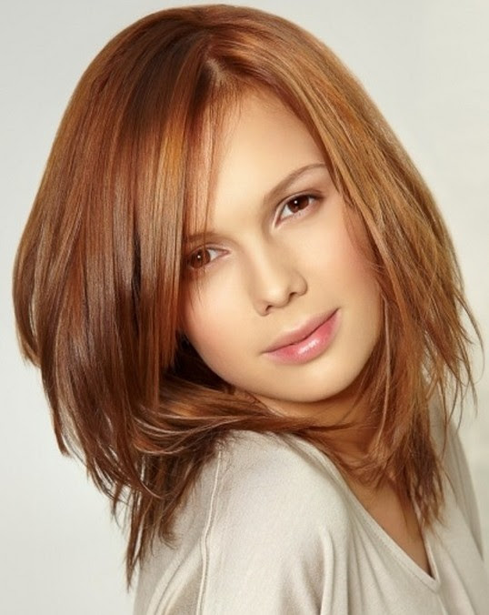 Simple Hairstyles for Girls: Medium Straight Hair ...