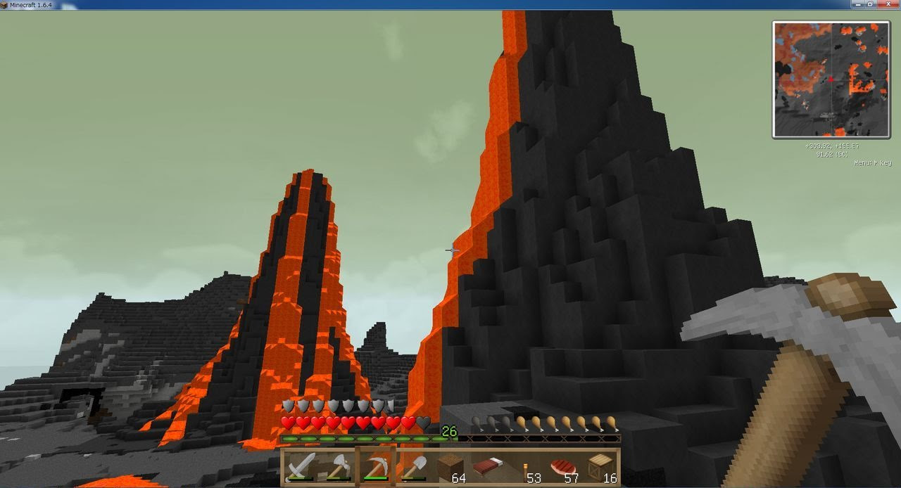 Minecraft 1 6 4 で工業と鉄道を楽しもう 初ダイヤゲットだぜ Psyche Style