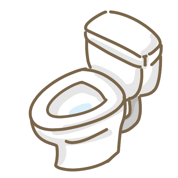 洋式トイレのイラスト かわいいフリー素材が無料のイラストレイン