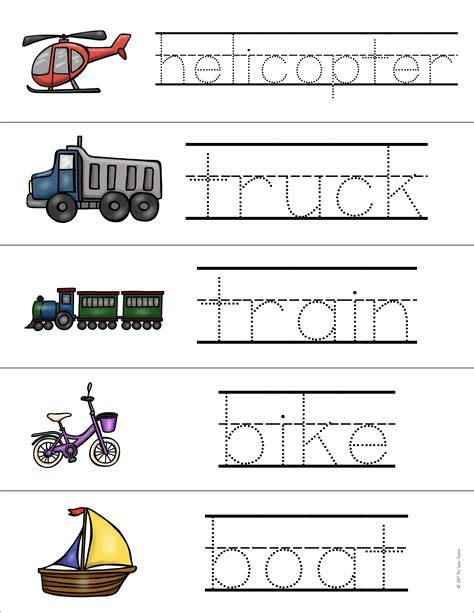  printable transportation worksheets printable word searches