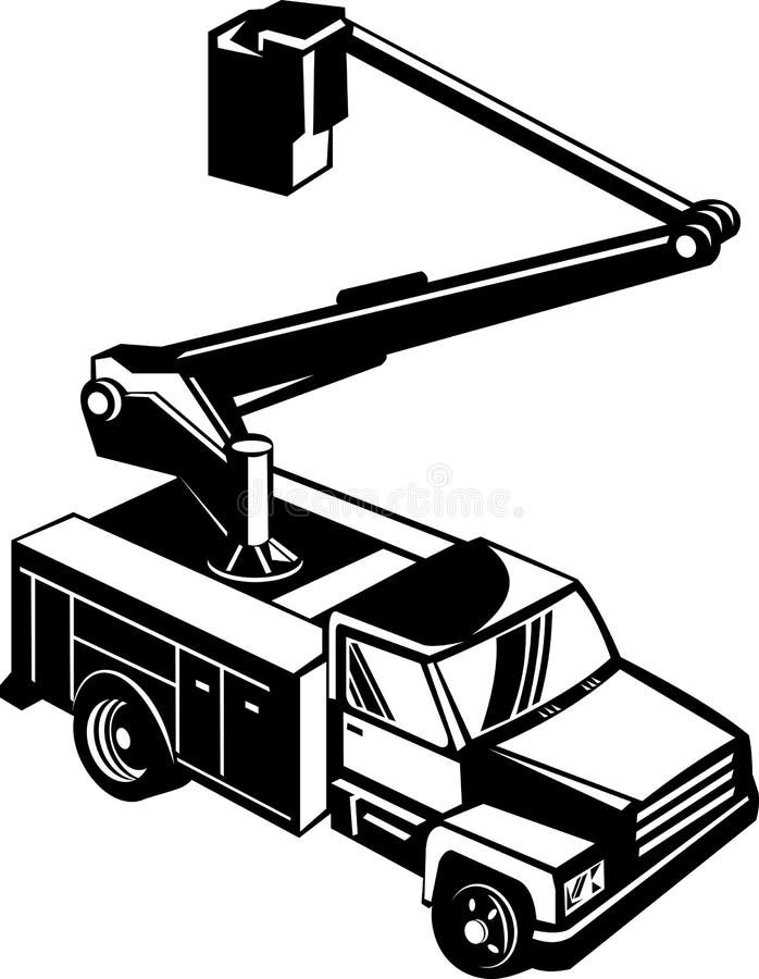 Download Free 297 Bucket Truck Svg SVG PNG EPS DXF File for Cricut, Silhouette and Other Machine