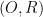 (O,R)