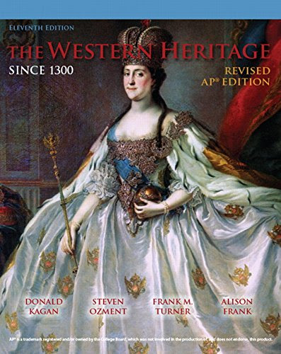 WESTERN HERITAGE:SINCE 1300 AP, by Ozment, Turner, Frank Kagan