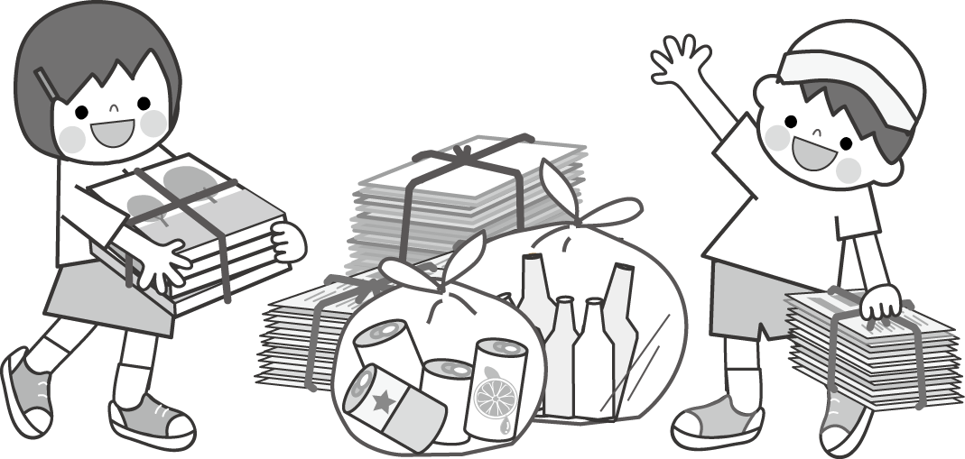 廃品回収イラスト 無料素材
