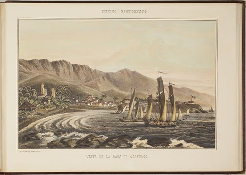 Vista de la bahia de Acapulco