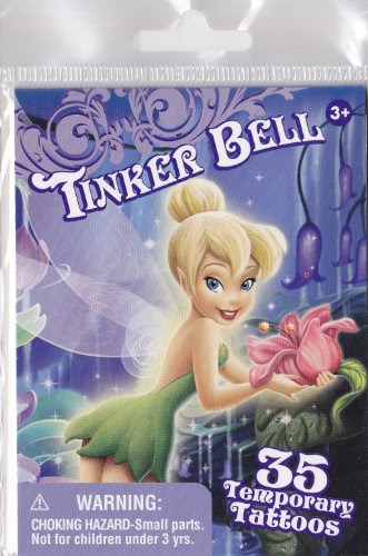 Authentic Disney Themepark Product; Includes 35 Temporary Tattoos & Instructions on how to apply & remove; TERRIFIC PARTY FAVOR!