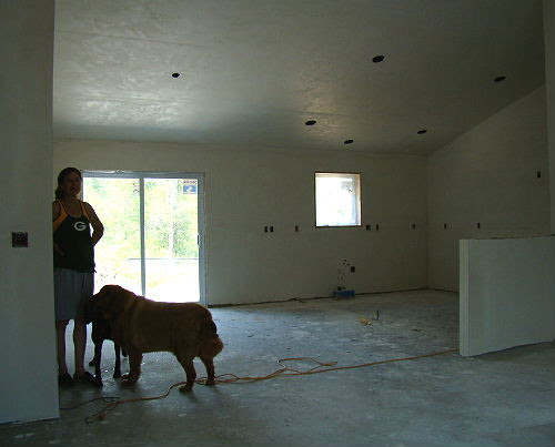 Kitchen- Before cabinets
