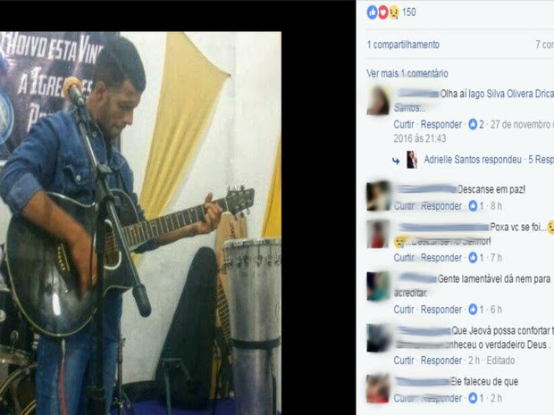 Canto usou redes sociais para informar que passaria a cantar apenas música gospel  (Foto: Reprodução / Facebook)