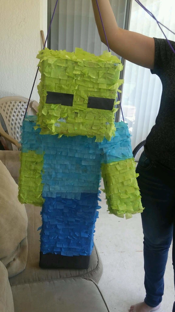 Minecraft zombie - Piñata Boy