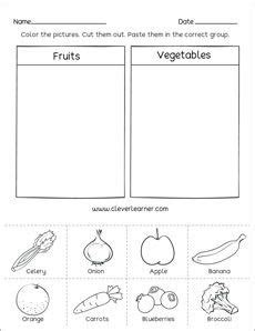  preschool worksheets on fruits and vegetables free preschool