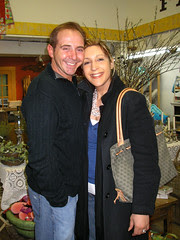 Glenn and Lisa at Tinsel Trading!