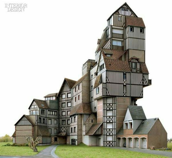 マイクラで家建ててたらなんか失敗したっぽい 建物へのボケ ボケて Bokete