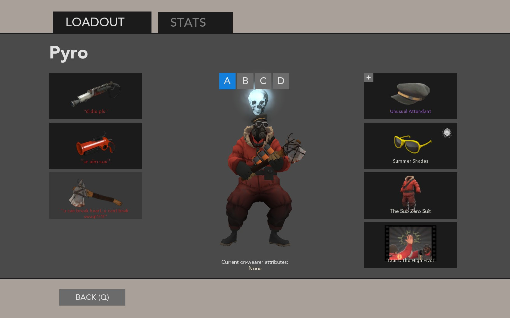 my pyro loadout - Bazaar.tf