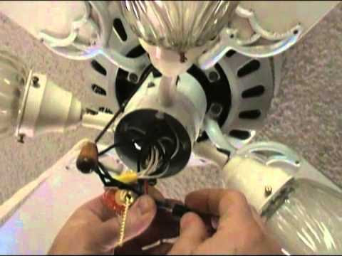 How To Fix A Ceiling Fan Light Switch Pull Chain
