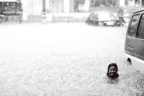 urban swimming idea