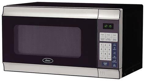 Ft., this microwave offers plenty of space for all your cooking needs; Oster 0.7-Cubic Foot, 700-Watt Countertop Microwave Oven