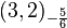 (3,2)_{-\frac{5}{6}}