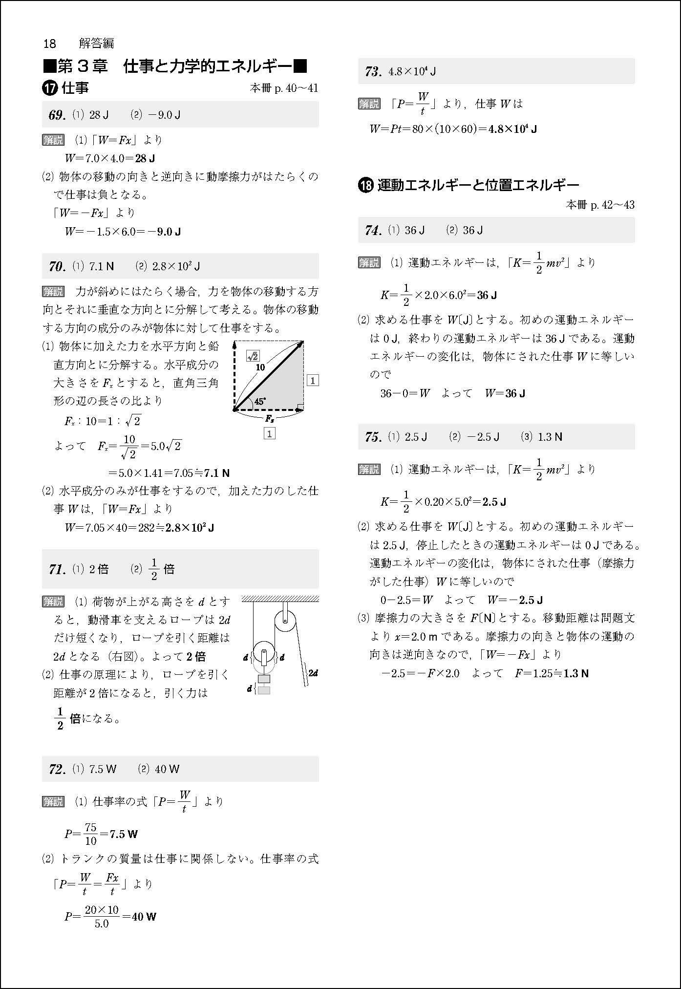 物理基礎 学習ノート チャート式の数研出版