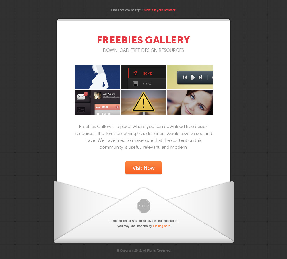 Download 30+ Free PSD Email Templates and Newsletter Designs