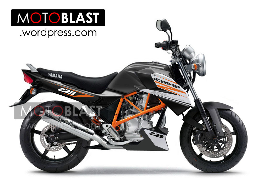 Modif Yamaha Scorpio Z 2009!  MOTOBLAST
