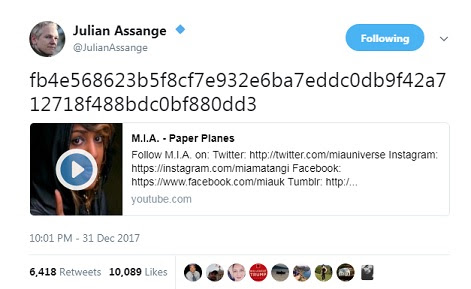Julian Assange Missing For Eight Days, Since Mysterious "M 