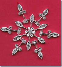Quilled Snowflakes