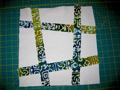 Block of the Month - Wonky Pound Sign