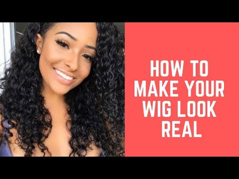 How to bleach knots on lace frontal wig