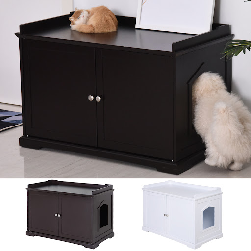 Cat Litter Box Furniture With Storage