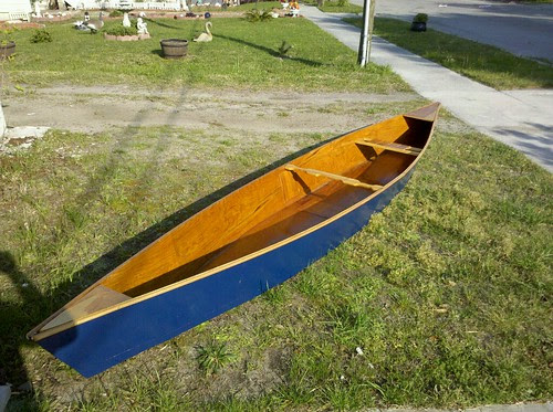 How to build a canoe from scratch on a graduate student 