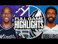 Kings Dominate Mavericks in 122-98 Victory as Irving Exits with Left Knee Sprain**