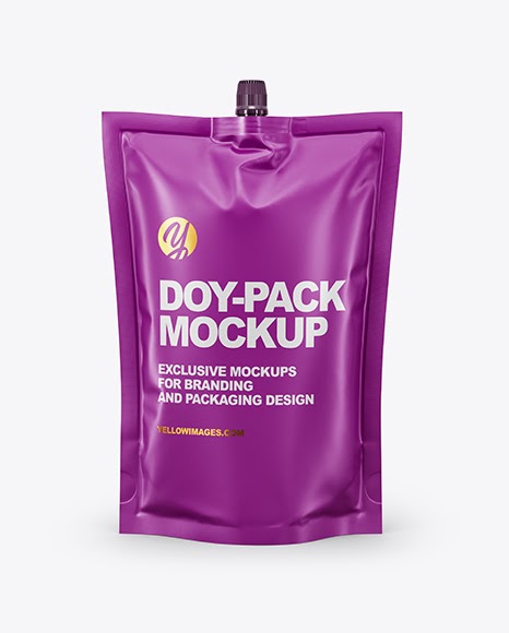 Download Download Matte Doy-Pack Mockup free packaging mockups from the trusted websites.
