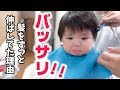 赤ちゃん 男の子 髪 結ぶ 205219