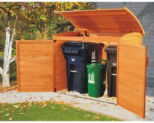 Wood Storage Shed Outdoor Utility Tool Backyard Garden 