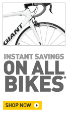 Instant Savings On All Bikes