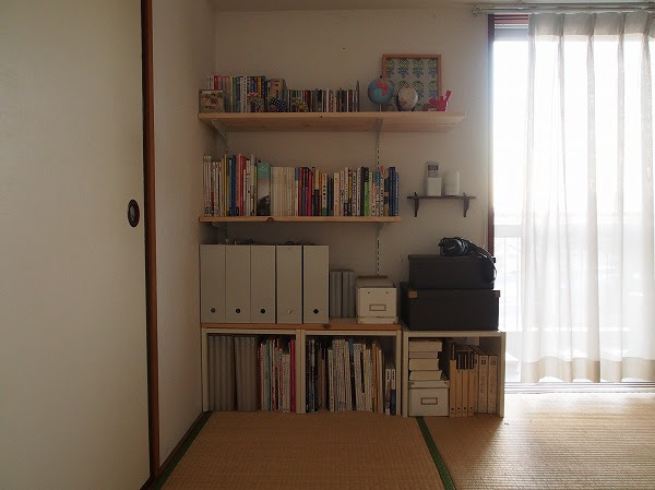 和室に本棚をdiy Chibidas家のシンプルライフ