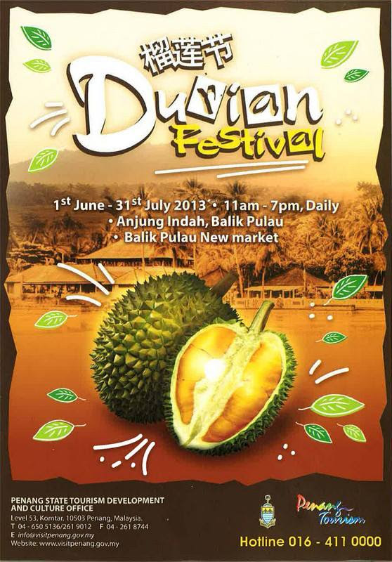 Penang Durian Festival  Unforgetable Journeys