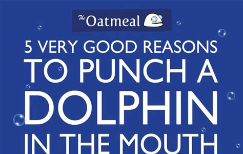 Read 5 Very Good Reasons to Punch a Dolphin in the Mouth (And Other Useful Guides) (Oatmeal, Band 1) Get Now PDF