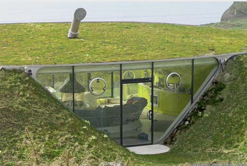 10 Spectacular Underground Homes Around The World - [ arch 