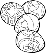 Easter Coloring Pages  Kids on Easter Egg Coloring Pages