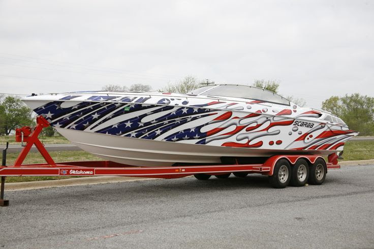 custom boat wrap designs decals lettering & cost - design