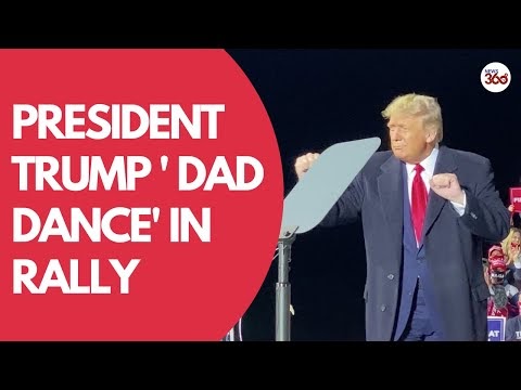 President Trump dances to YMCA at Ohio rally - News 360 Tv