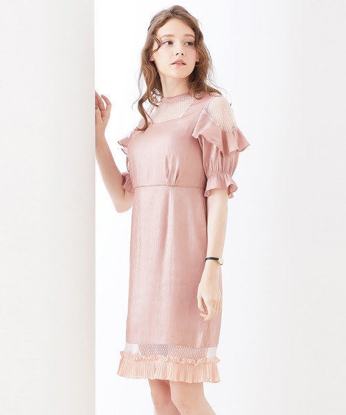 セール Honey Salon ハニーサロン のファッション ワンピース ワンピース クラシカルサテンワンピース ワンピース Honey