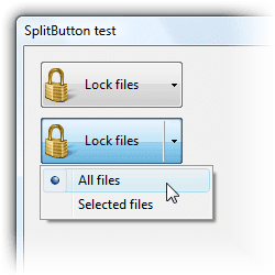 SplitButton Screenshot