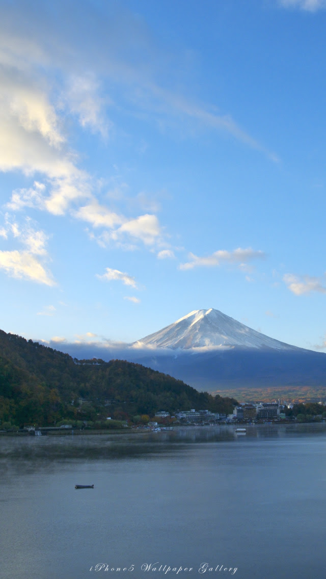 Iphone5 壁紙館 富士山 富士山朝景 Free Iphone5 Wallpaper Gallery Mt Fuji