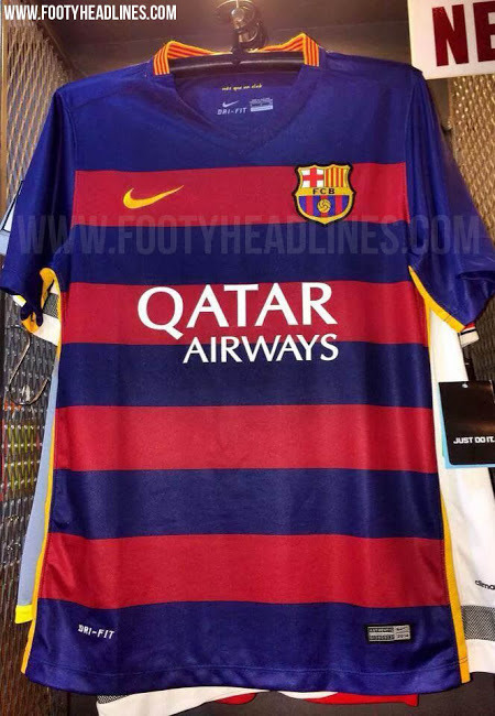 バルセロナ 15 16年nikeニューモデル ホーム アウェイ リーク情報 Football Shirts Voltage Com サッカー各国代表 クラブユニフォーム