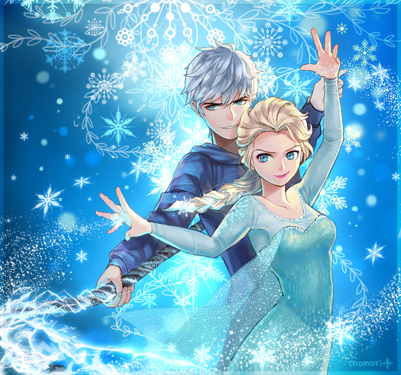 Elsa And Jack Frost アナと雪の女王 ファン Art ファンポップ