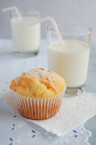 Carrot muffins / Muffins de cenoura