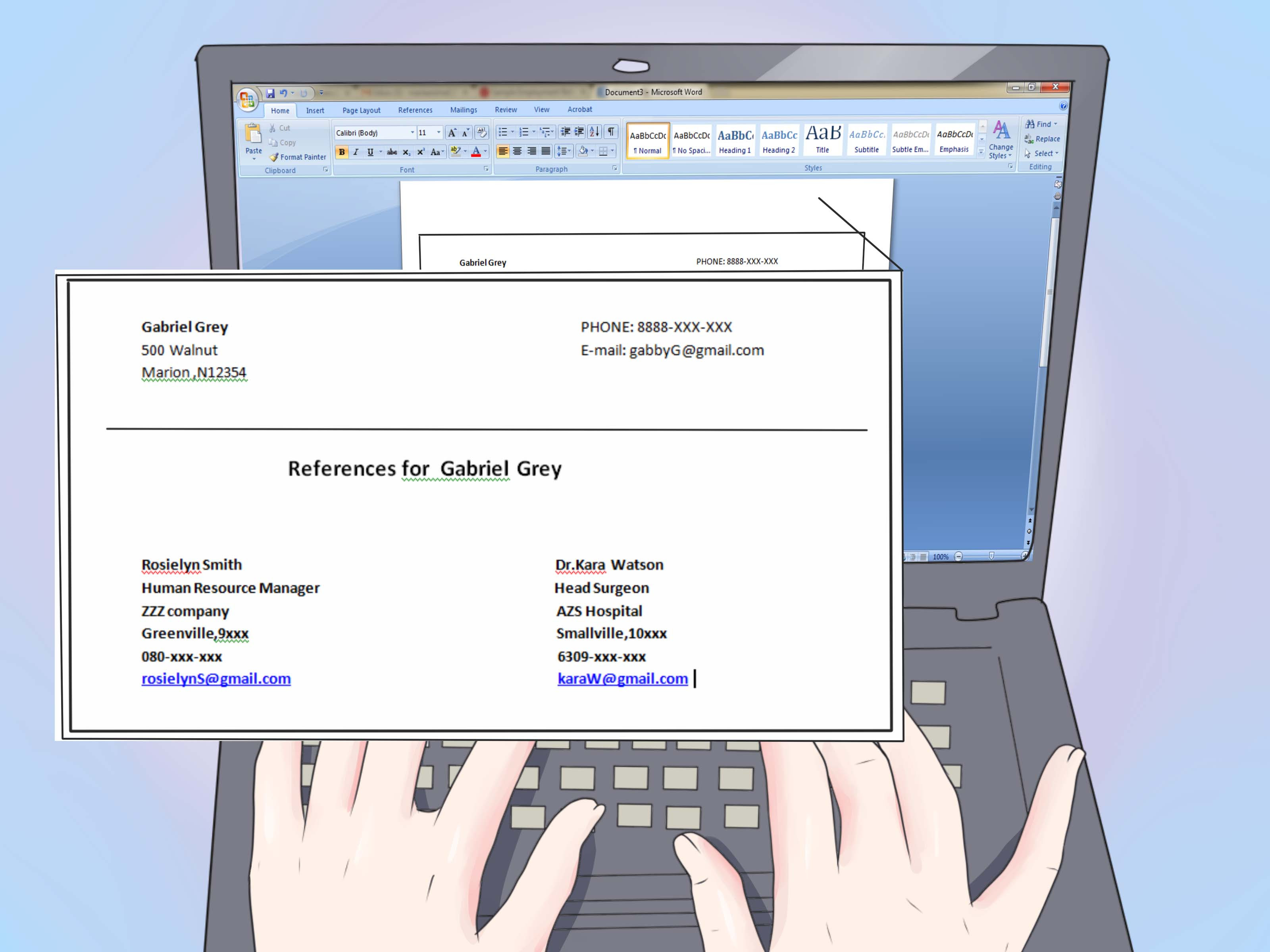 The Best Way to References on a Resume (with Samples ...